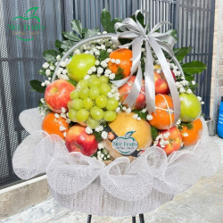 Giỏ trái cây cúng giỗ cao cấp -NI34
