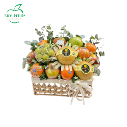 Giỏ Trái Cây Mix Sang Trọng -NI70