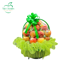 Giỏ Táo Đỏ Sang Trọng - NI68
