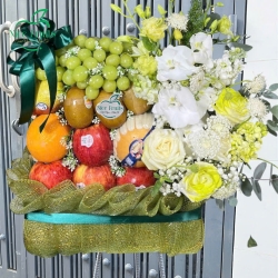 Giỏ Hoa Trái Cây Thượng Hạng - NI219