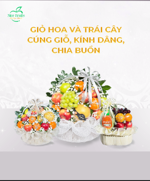 Giỏ cúng, kính, chia buồn