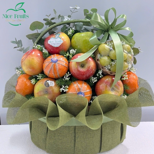 Giỏ Trái Cây Kính Lễ Cao Cấp- NI47