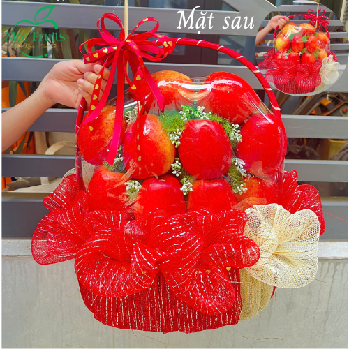 Giỏ Táo Đỏ Sang Trọng - NI68