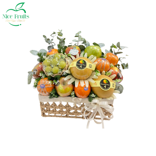 Giỏ Trái Cây Mix Sang Trọng -NI70