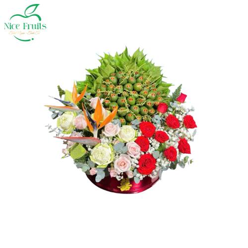 Tráp Hạnh Phúc Đơm Hoa - NI59
