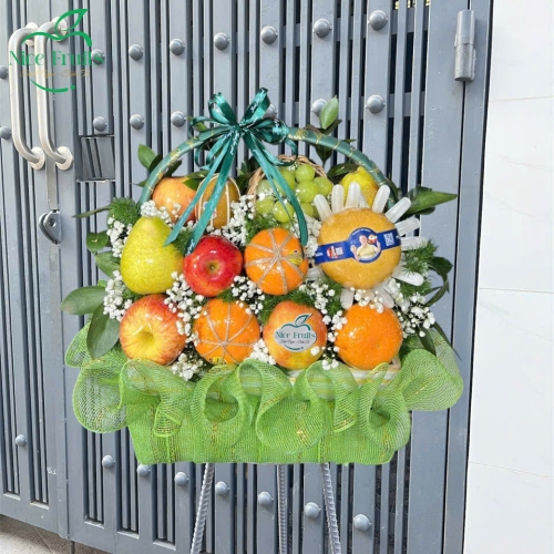 Giỏ trái cây tân gia phúc lộc - NI16