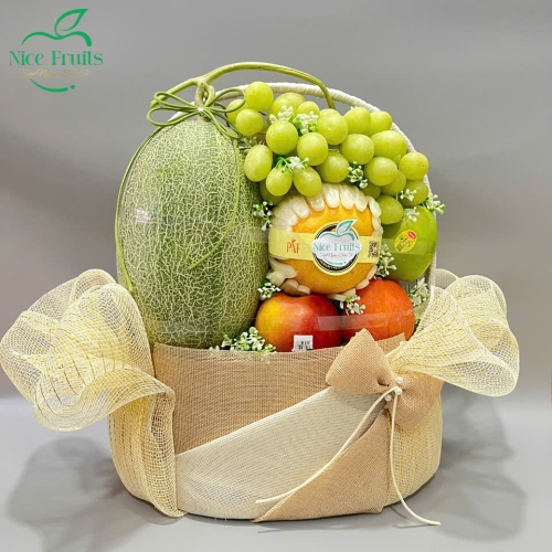 Giỏ trái cây Phúc Lộc Cát Tường-NI94