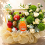 Giỏ Hoa Quả Kính Giỗ cao cấp - NI254