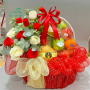 Giỏ Trái Cây & Hoa Chúc Mừng - NI256