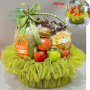 Giỏ trái cây xanh thịnh vượng - NI236