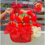 Giỏ Táo Đỏ Sang Trọng - NI68